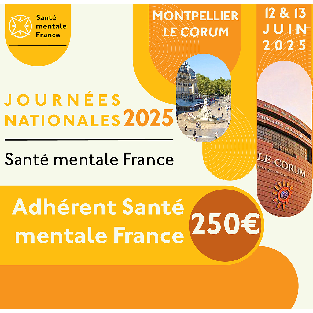 Journées Nationales 2025 - Adhérent SMF 250€