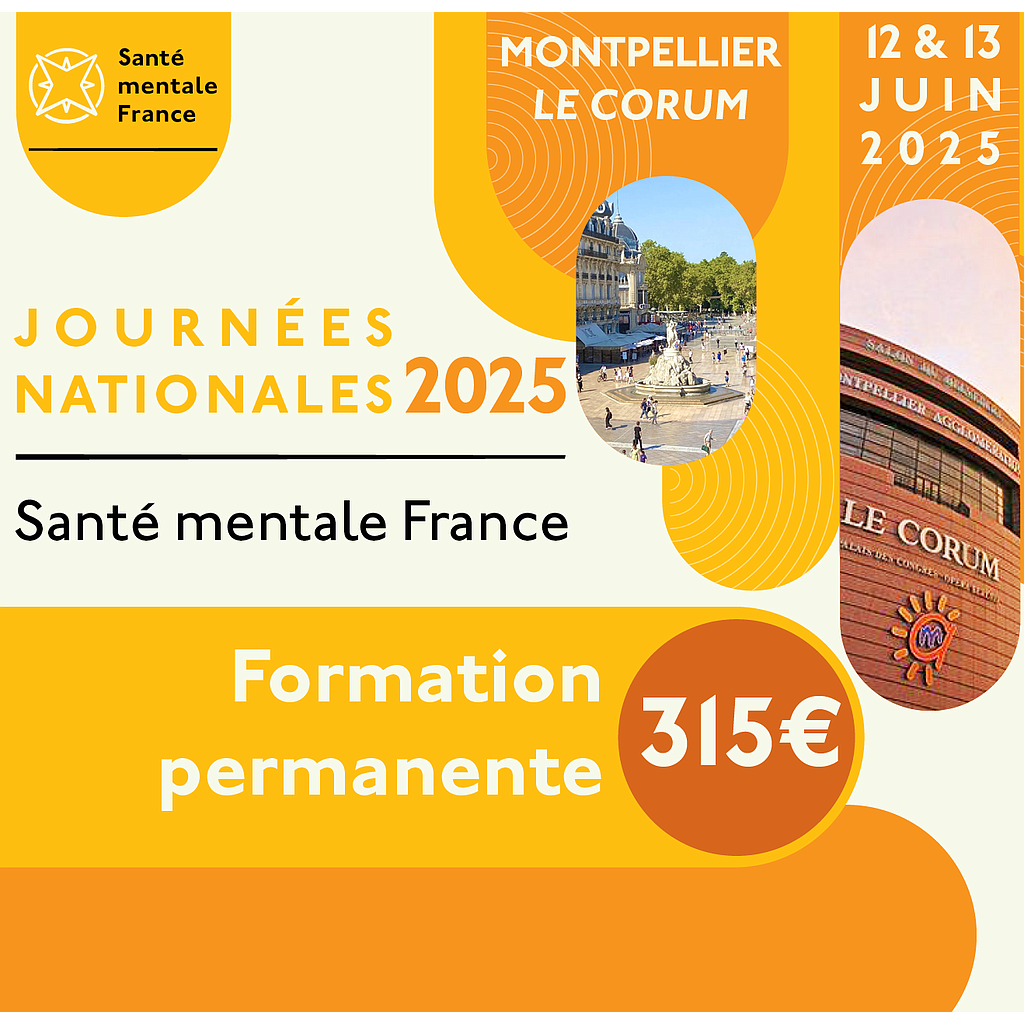 Journées Nationales 2025 - Formation permanente 315€